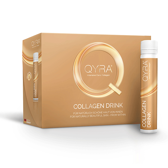 QYRA Drink Verisol for less wrinkles and a fresh skin